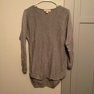 Michael Kors Womens long sleeve top with side zippers size small